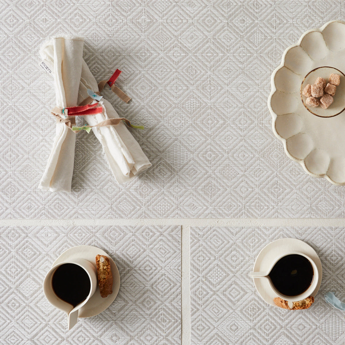Mosaic Placemats - Grey