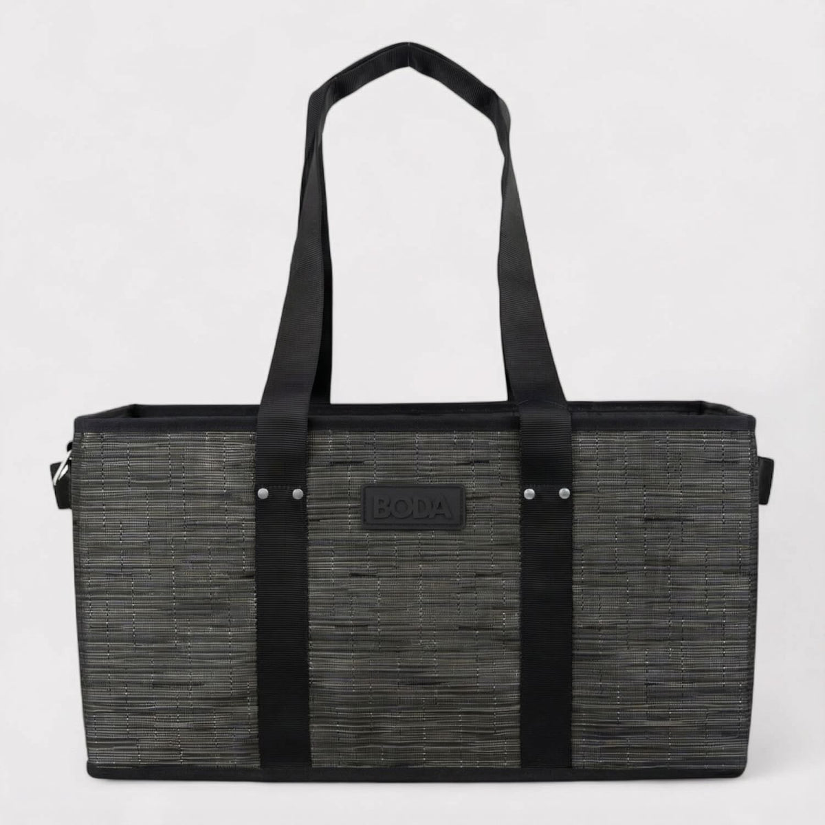 Boda Market Tote - Bamboo - Black