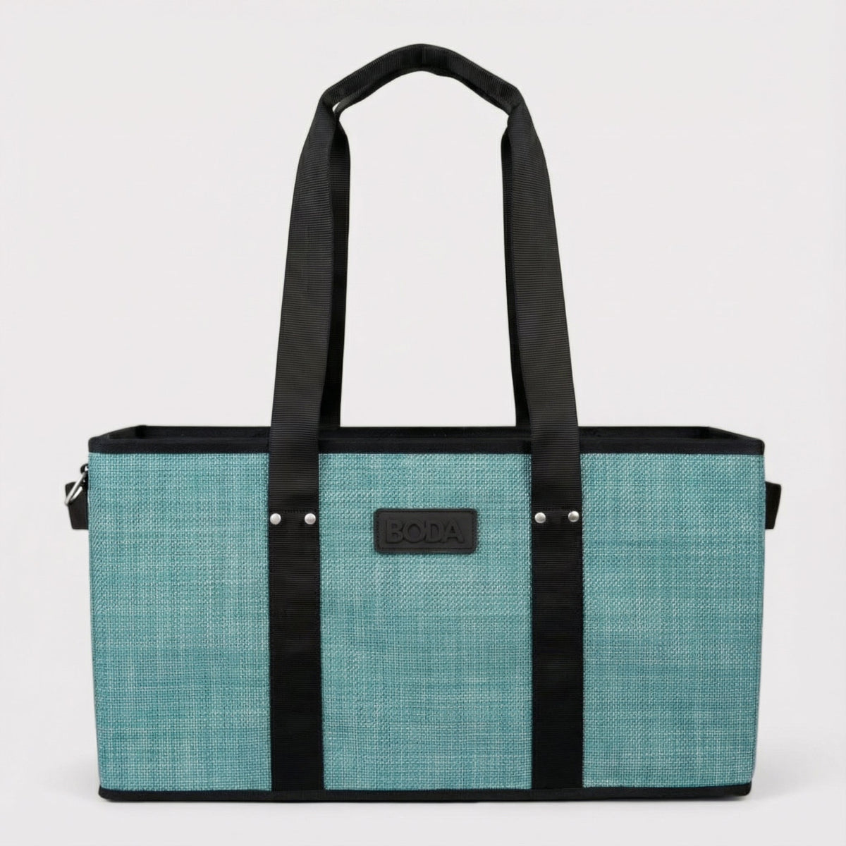 Boda Market Tote - Mini Basketweave - Turquoise
