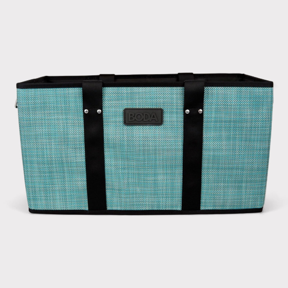 Boda Market Tote - Mini Basketweave - Turquoise