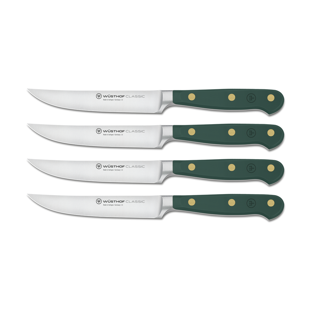 Wusthof Classic 4-Piece Steak Knife Set — Black