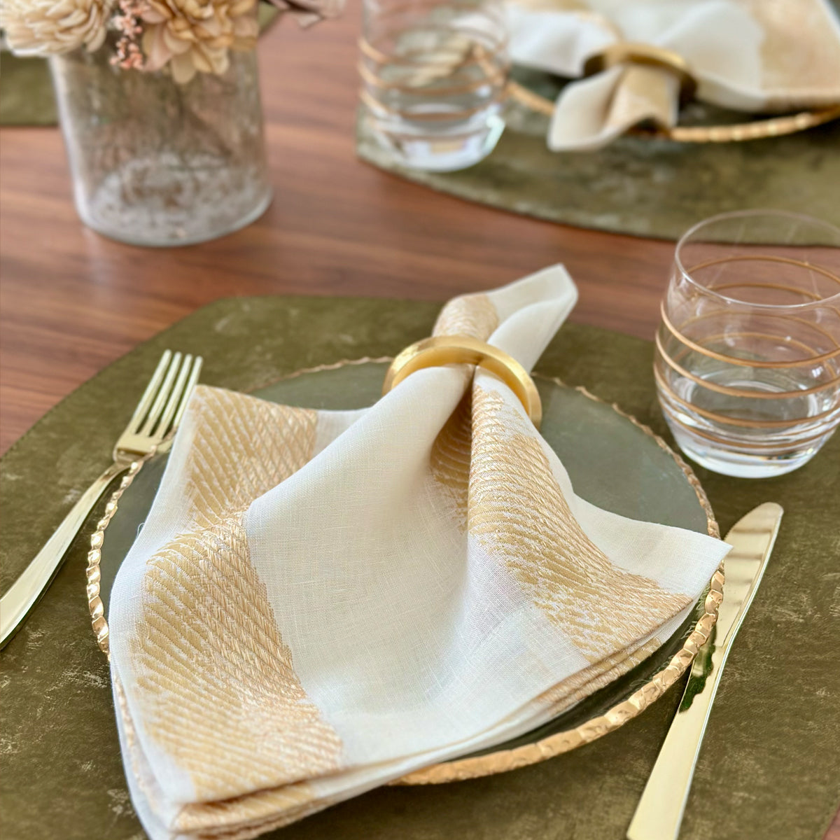 Bodrum Velvet Placemats — Bodrum collection image 4