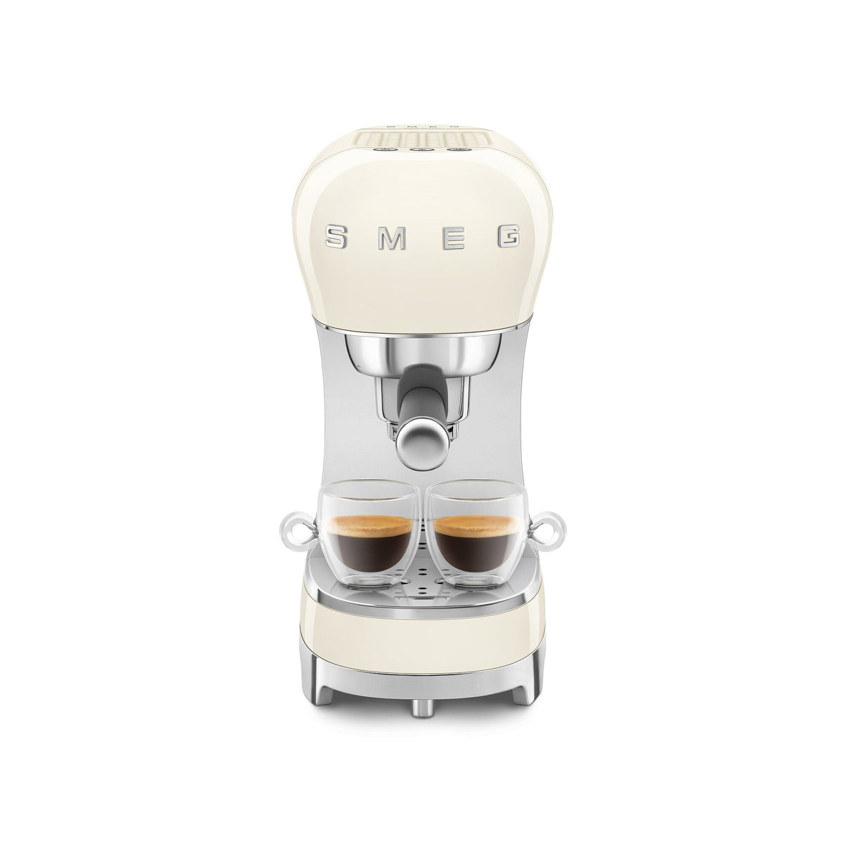 SMEG Manual Espresso Machine (ECF00) – Cream