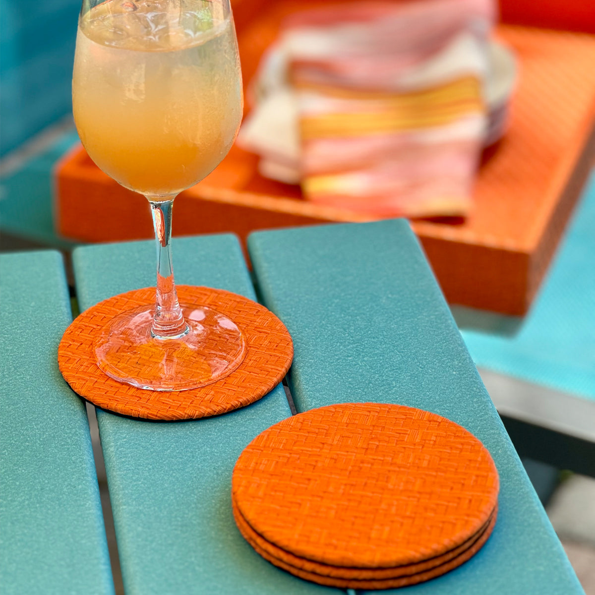 Bodrum Wicker Coasters — Bodrum collection image 2