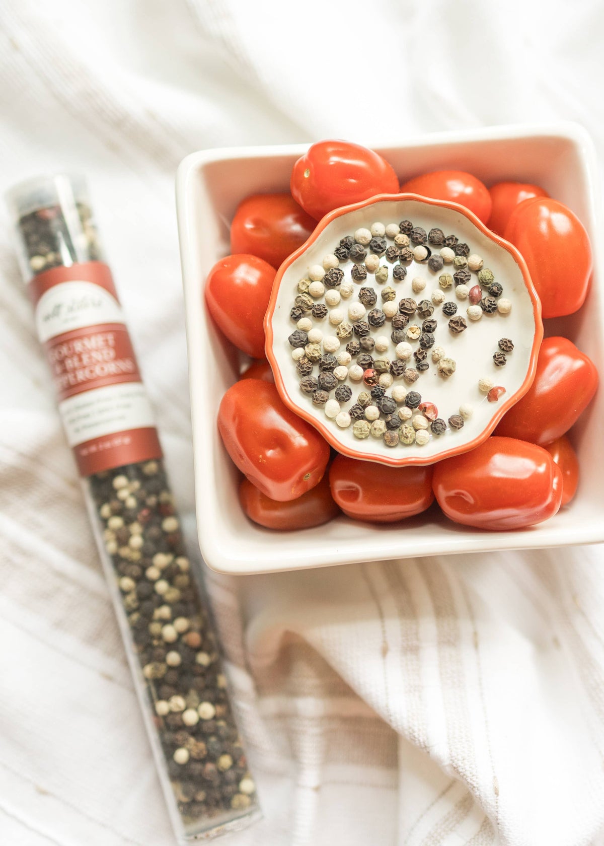 Grinder Refill Tube - Gourmet 4-Blend Peppercorns - 2 oz