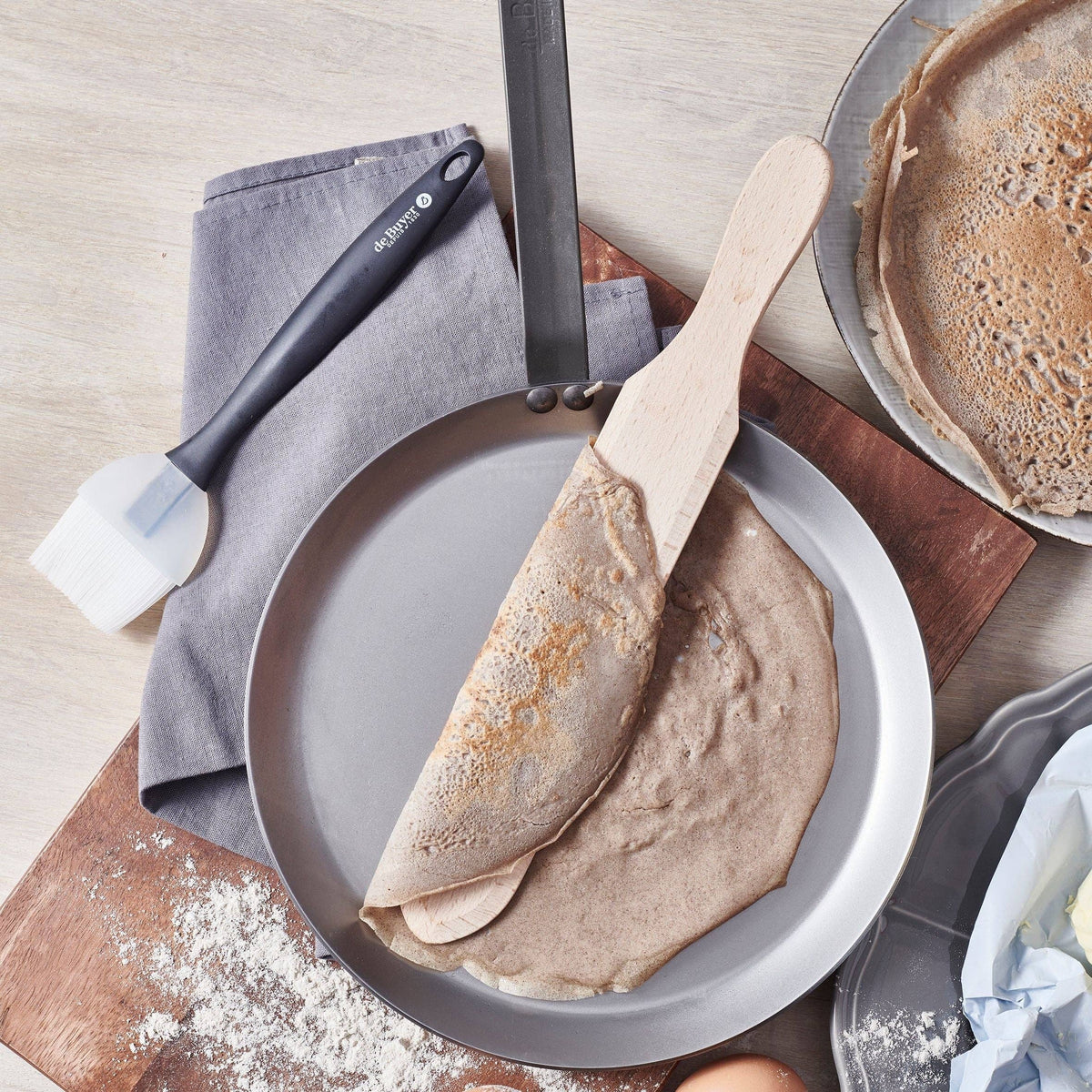 MINERAL B Carbon Steel Crepe & Tortilla Pan