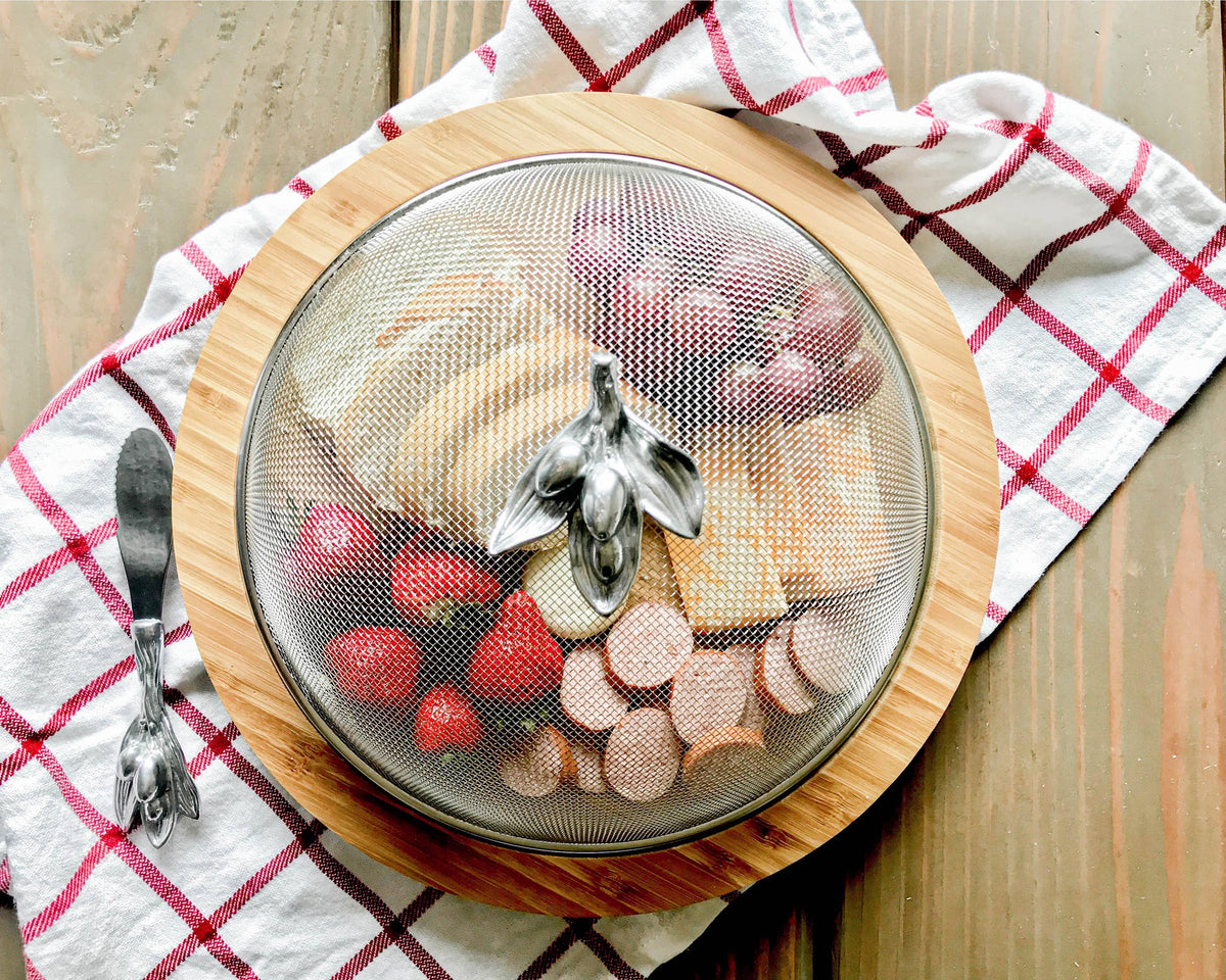 Olive 3 Piece Picnic Cheese Board / Spreader