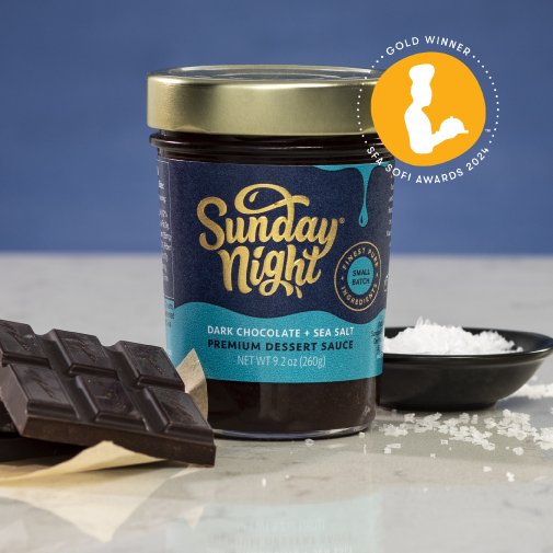 Dark Chocolate + Sea Salt Chocolate Sauce