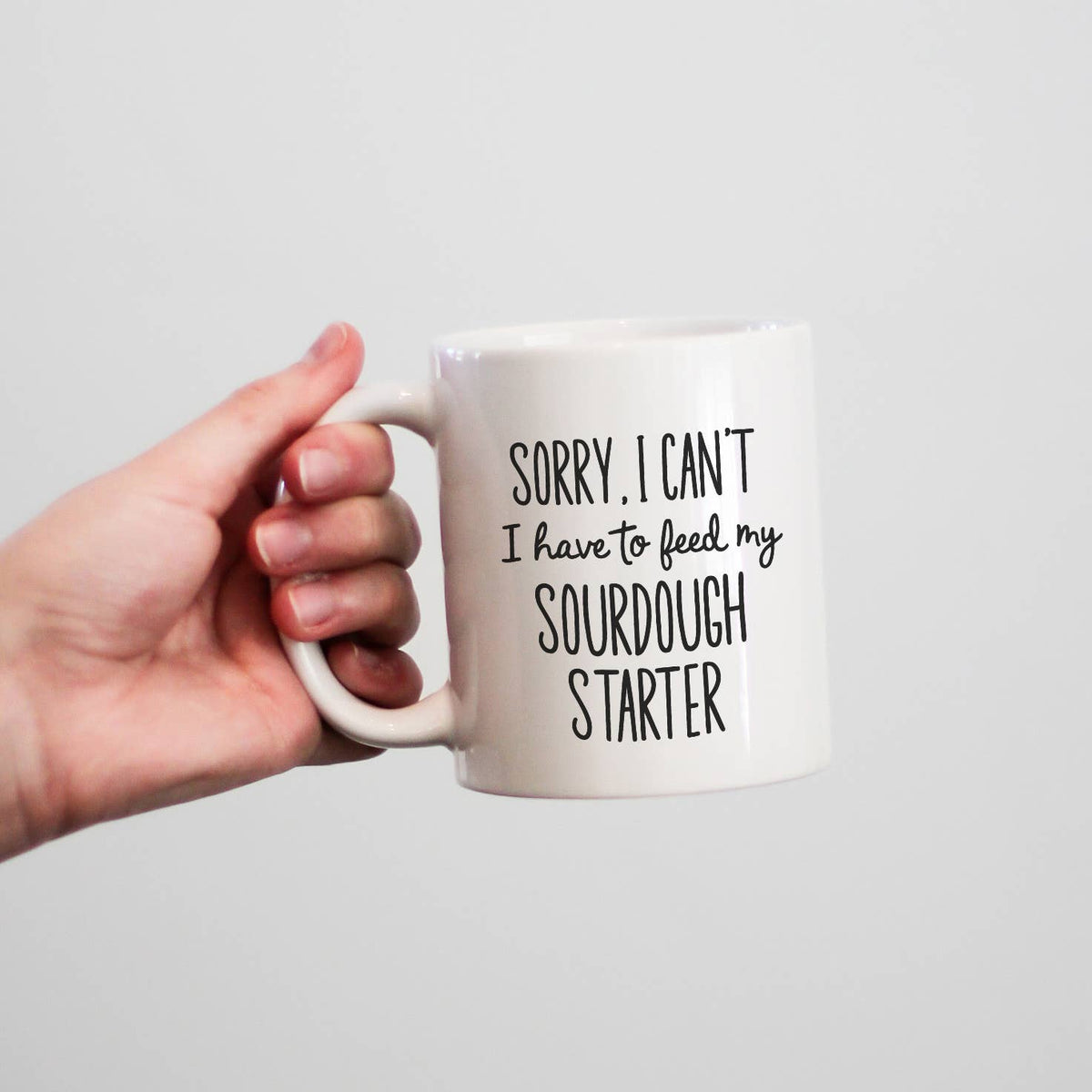 Funny Sourdough Starter Baking Mug, Baking Kitchen Decor