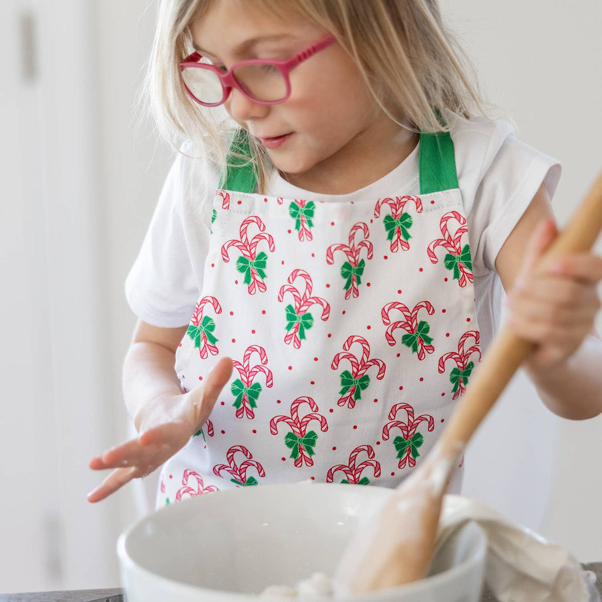 Apron Kids Candy Cane