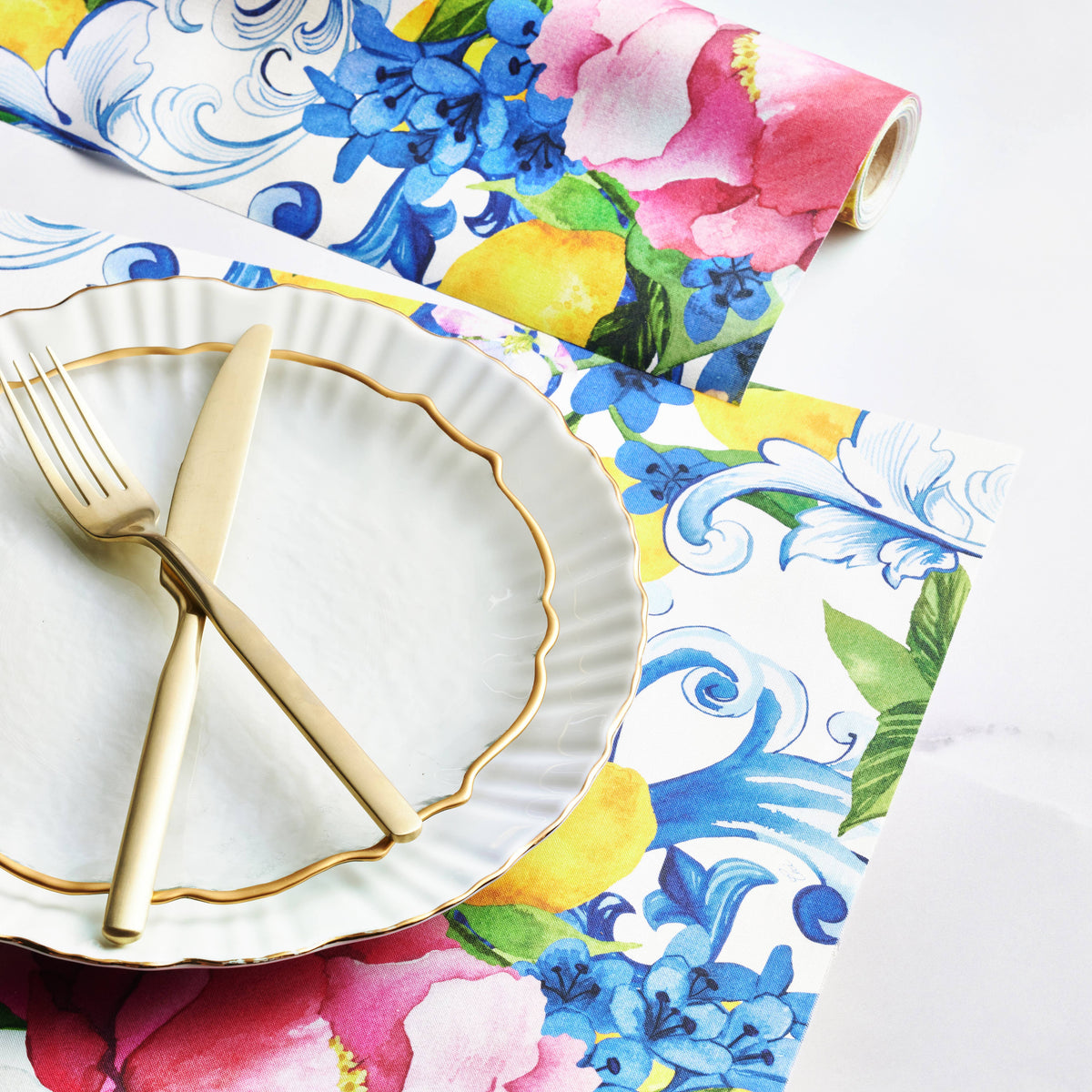CECI New York X MY DRAP Fiorella Cotton Cocktail Napkins
