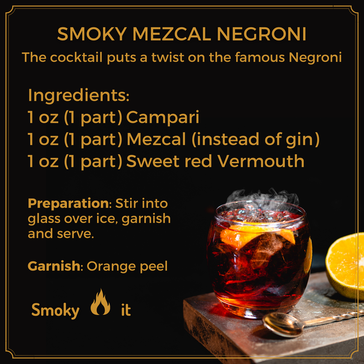 Cocktail Smoker Kit, Premium Home Bar Gift Set, Whiskey Men