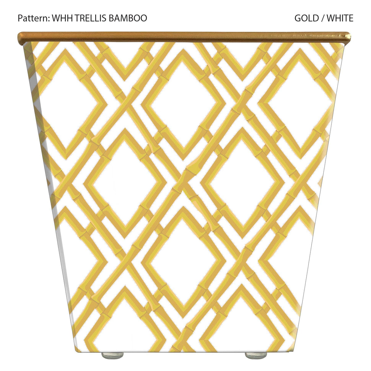 WHH Bamboo Trellis:  Cachepot Container Only