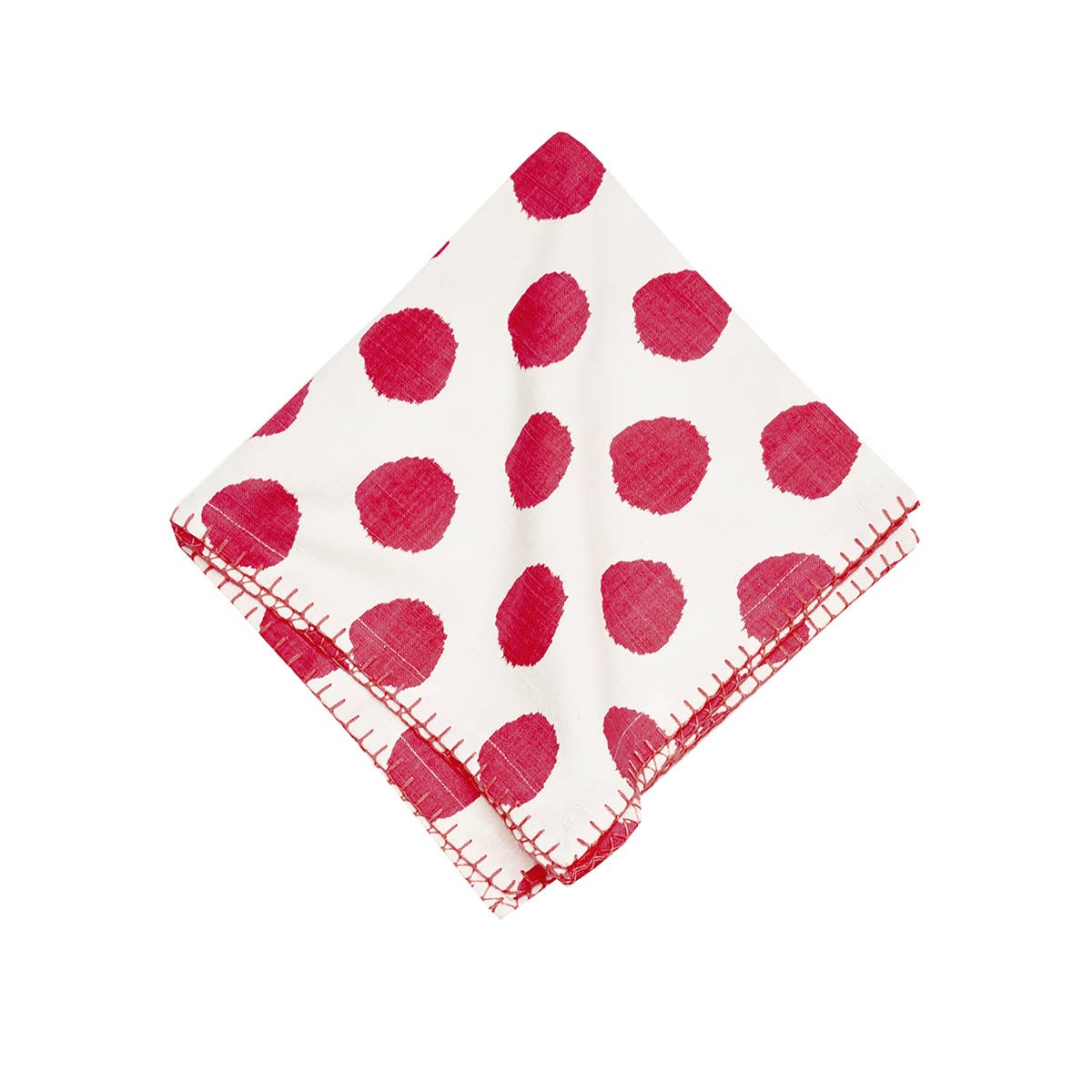 Ruby Dot Printed Napkin Set of 4