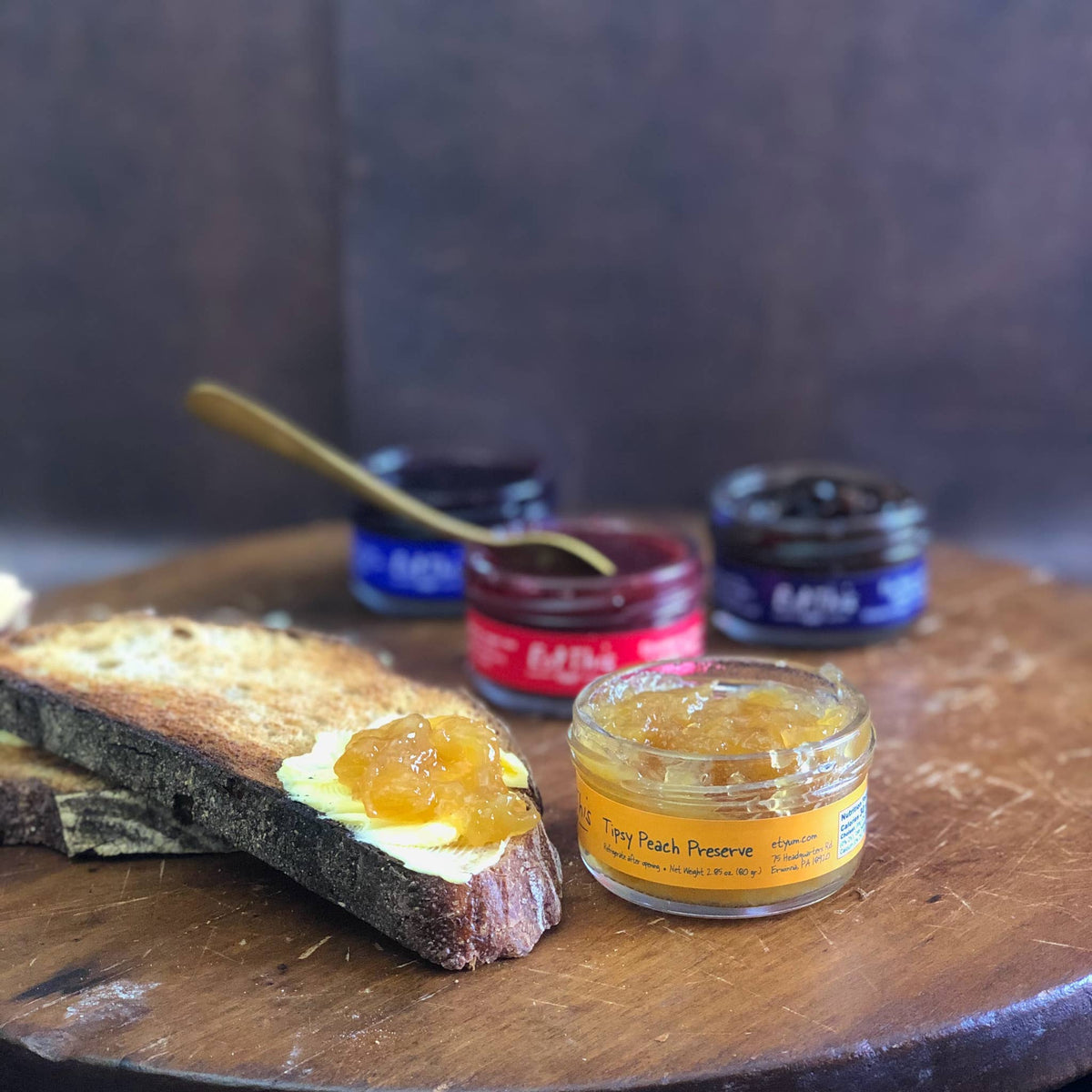 Tipsy Peach Preserve – Irish Whiskey Infused
