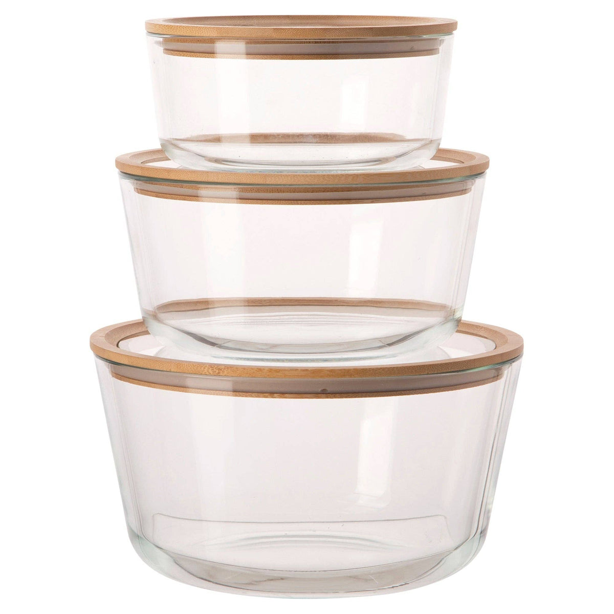 91.Oz Rnd Contr W.Bamboo Lid