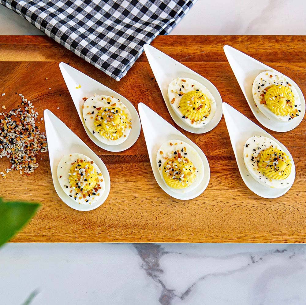 Negg Deviled Egg Hors d'oeuvres Spoons