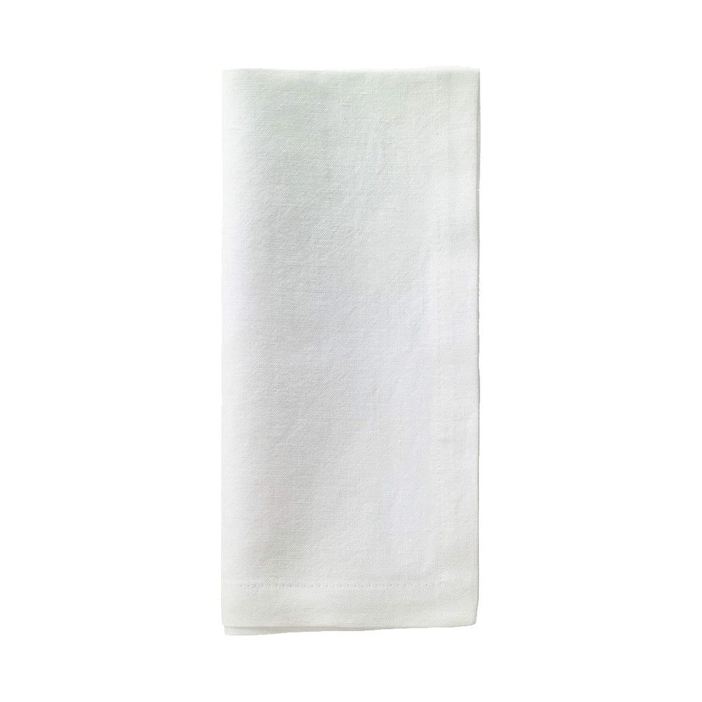 Bodrum Mykonos napkin in Pure White