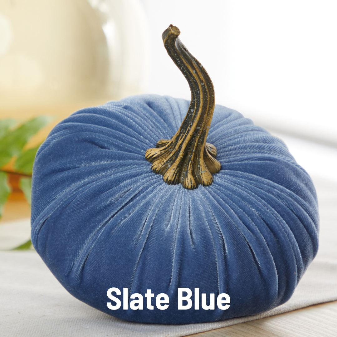 Pumpkin Large Velvet, Fall Mantel Decor, Halloween Table