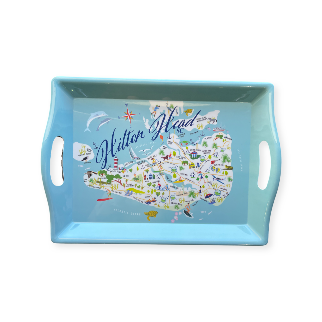 Hilton head 2-Handle Tray