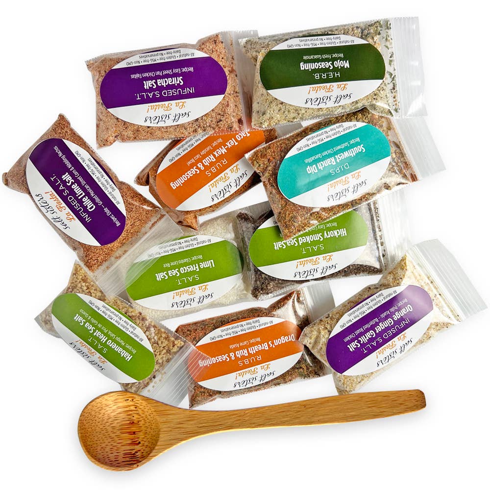 10 Blend Culinary Kit w/ Recipes & Spoon - La Fiesta!