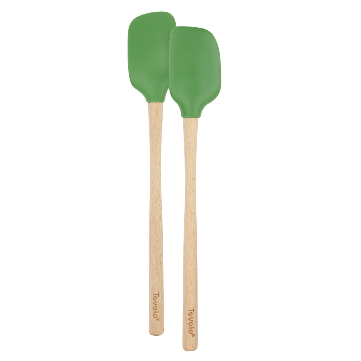 Wood Handle Mini Spatula Pesto