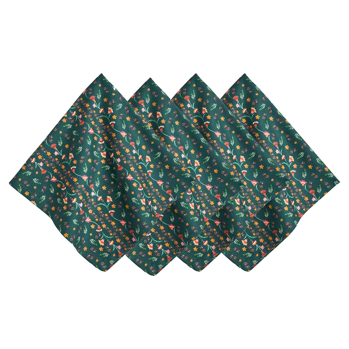 Klara Napkin Set/4 - Evergreen
