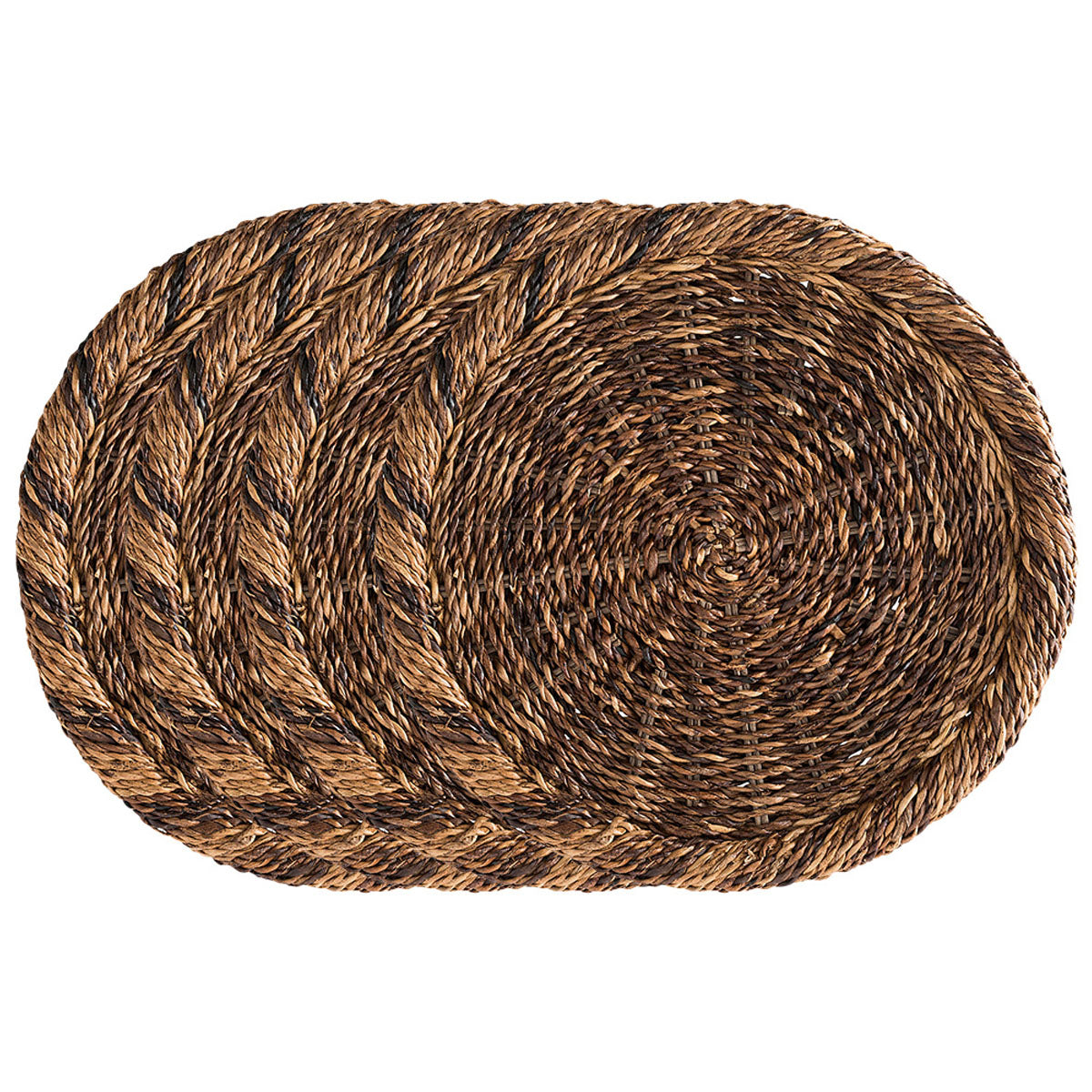 Rustic Rope Charger/Platter Set/4