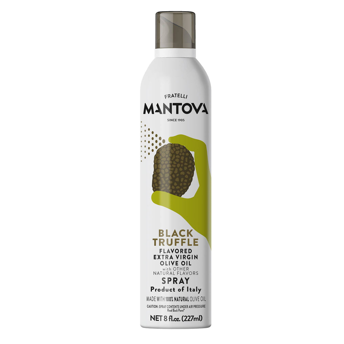 Mantova Black Truffle Extra Virgin Olive Oil Spray, 8 fl. oz
