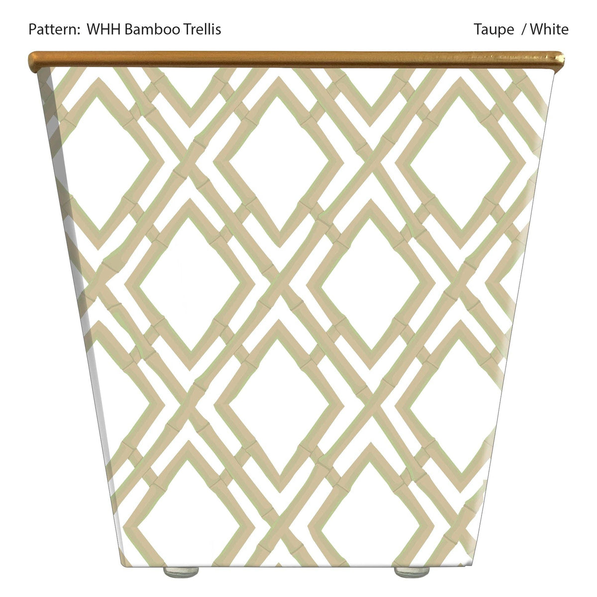 WHH Bamboo Trellis:  Cachepot Container Only
