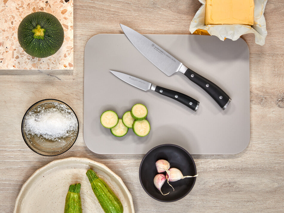 Wusthof Classic Ikon 2-Piece Cook's Set — Black