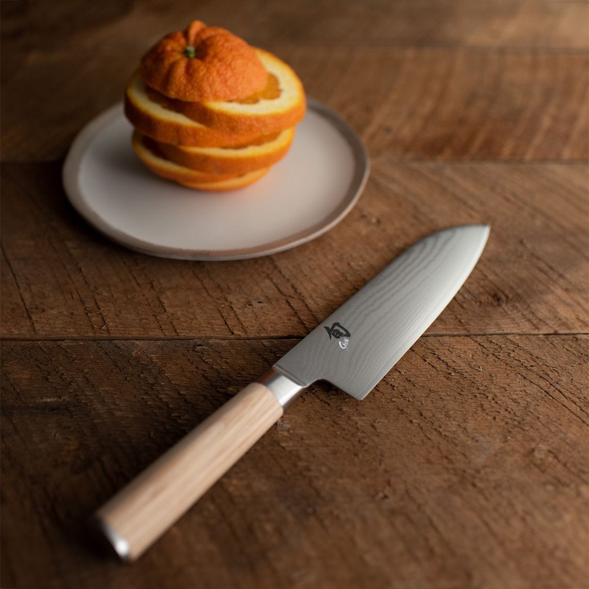 Shun Classic Blonde 5.5" Santoku — Blonde