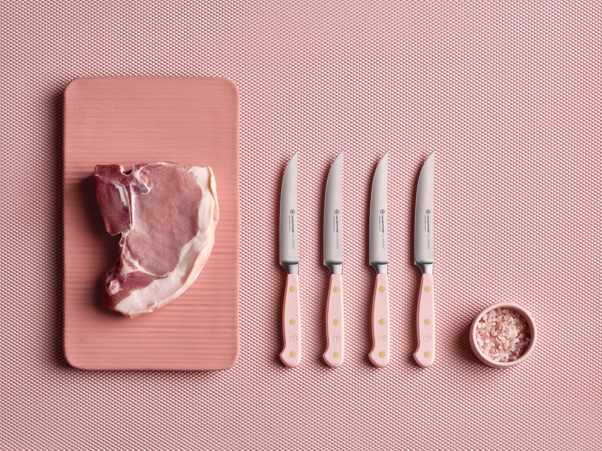 Wusthof Classic 4 1/2" Steak Knife — Black
