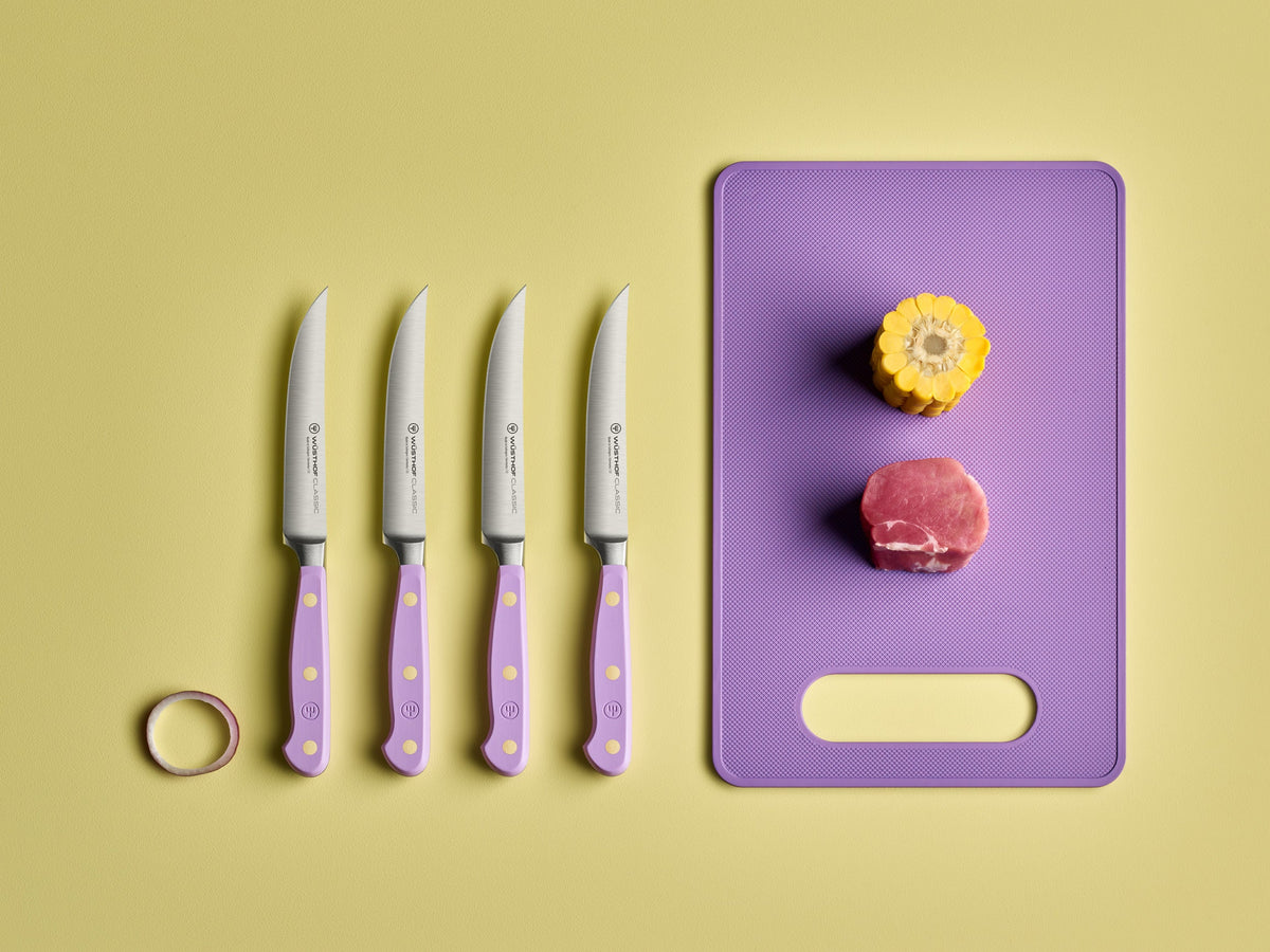 Wusthof Classic 4-Piece Steak Knife Set — Black