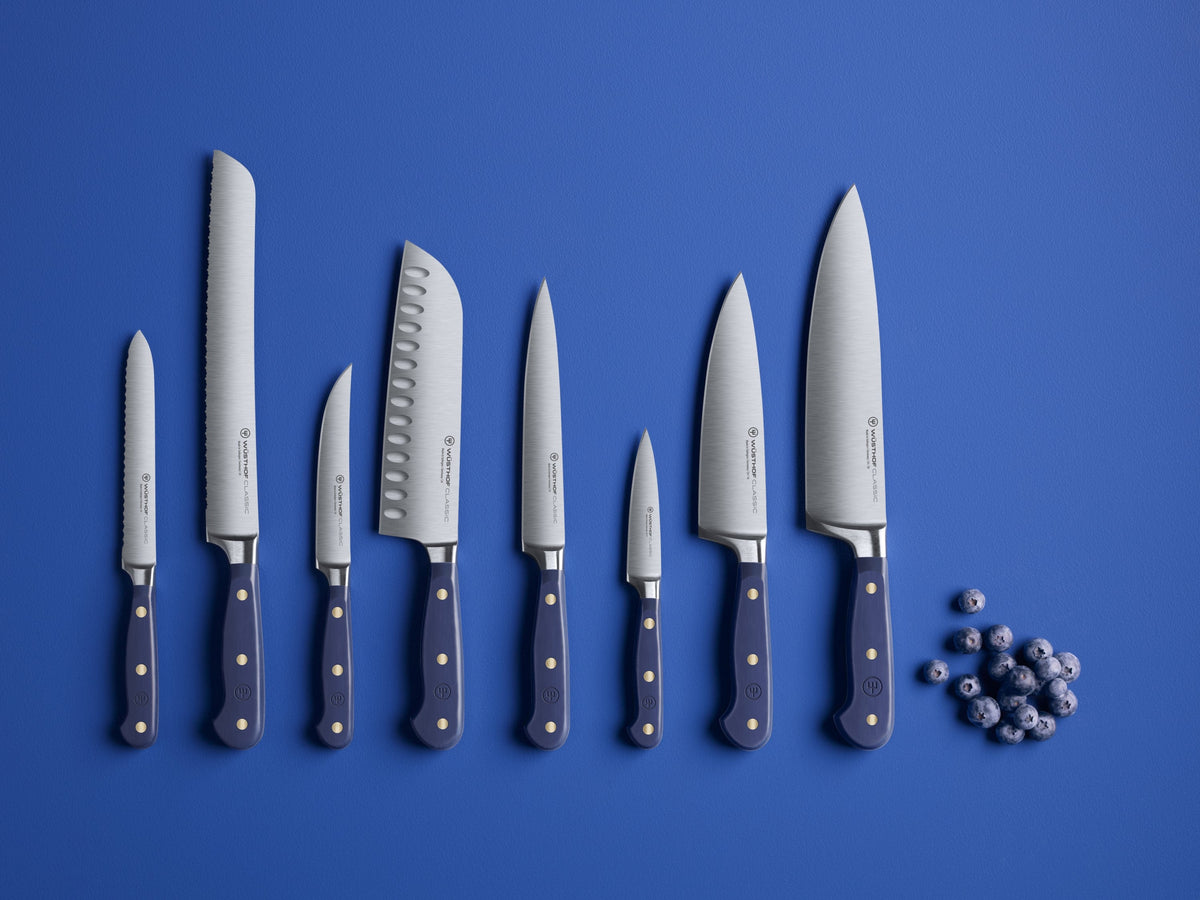 Wusthof Classic 8-Piece Designer Knife Block Set — Coral Peach