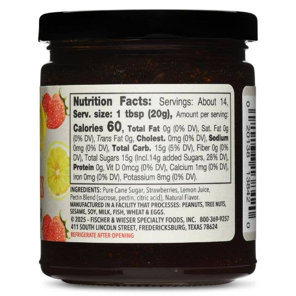 Strawberry Lemonade Preserves
