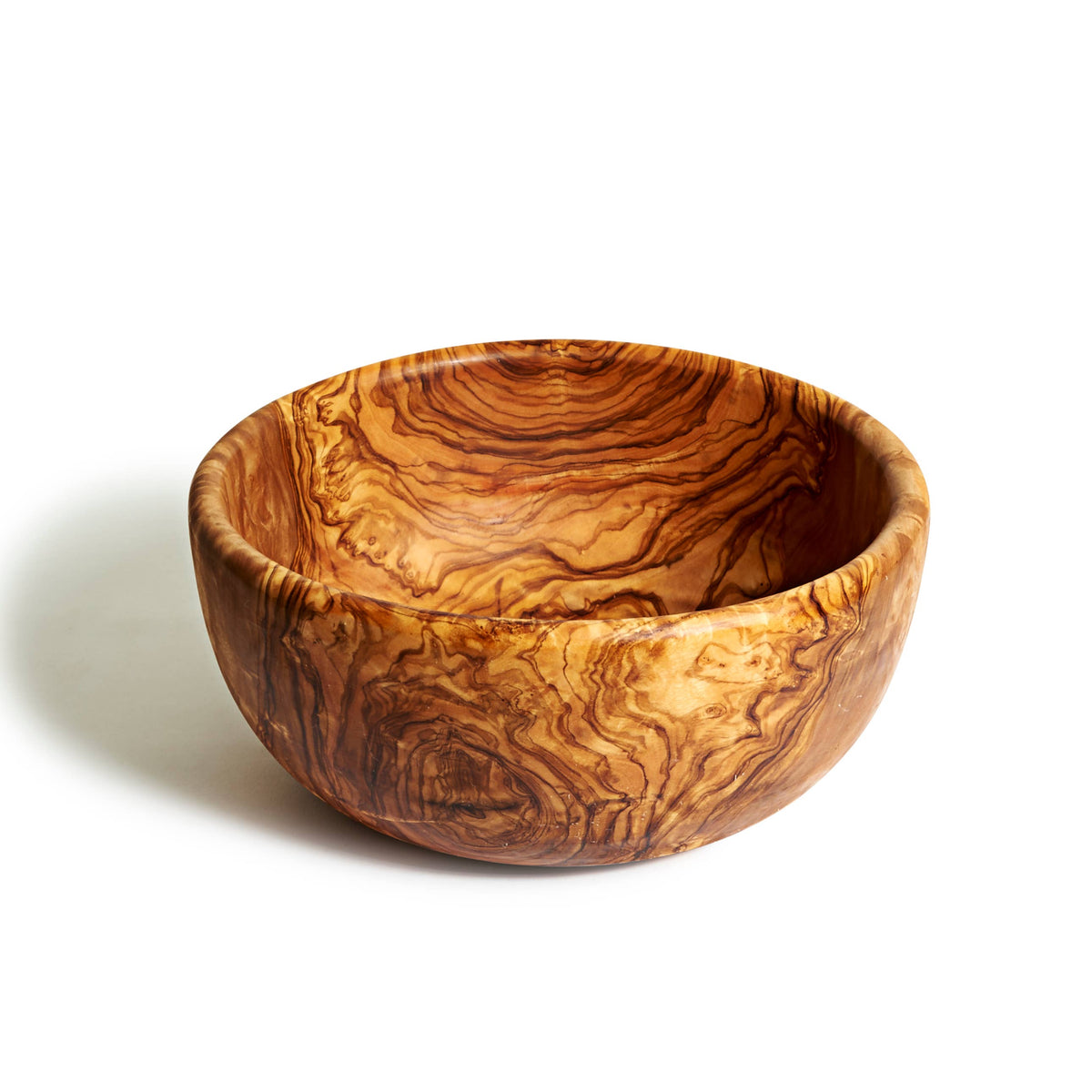 Olive Wood Family Salad Bowl