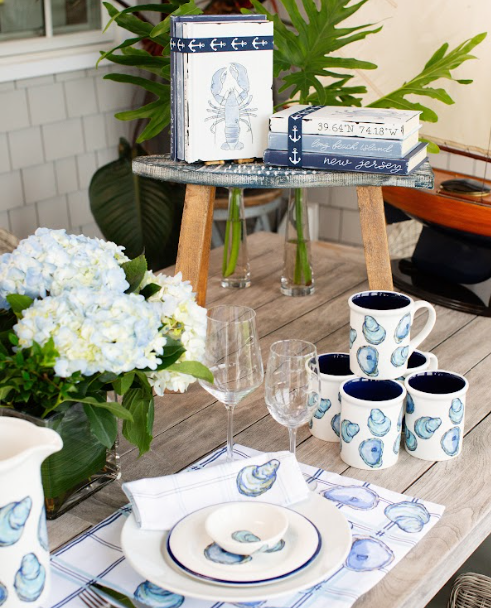Oyster 4 Piece Napkin Set ***