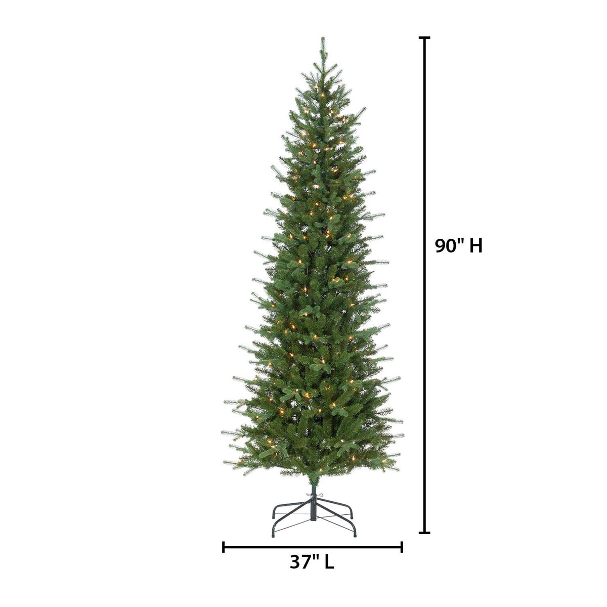 7.5'H Nat Cut Narrow Dover Pin