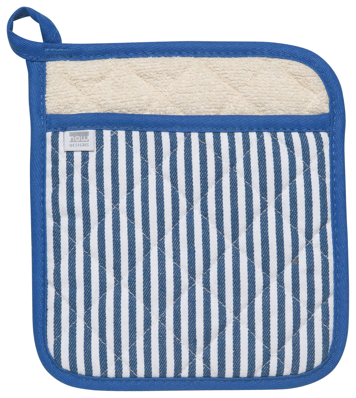 Superior Blue Narrow Stripe Potholder