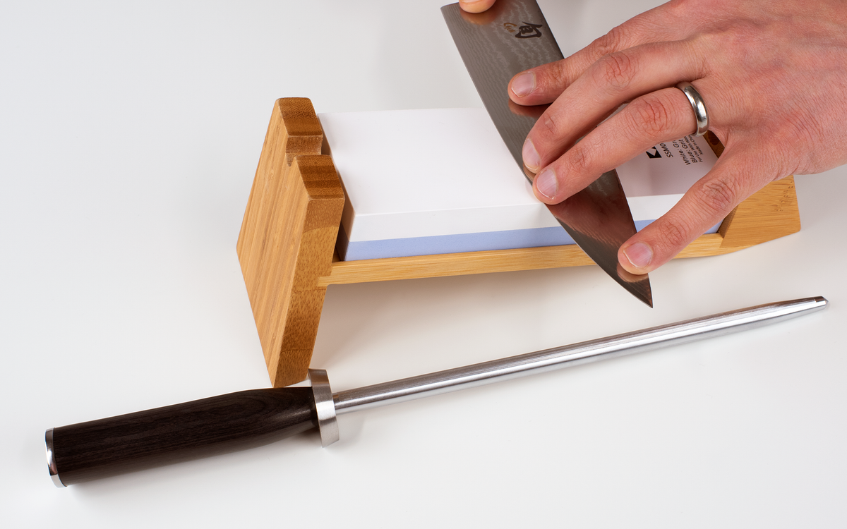 Shun 3 Pc Whetstone Sharpening System