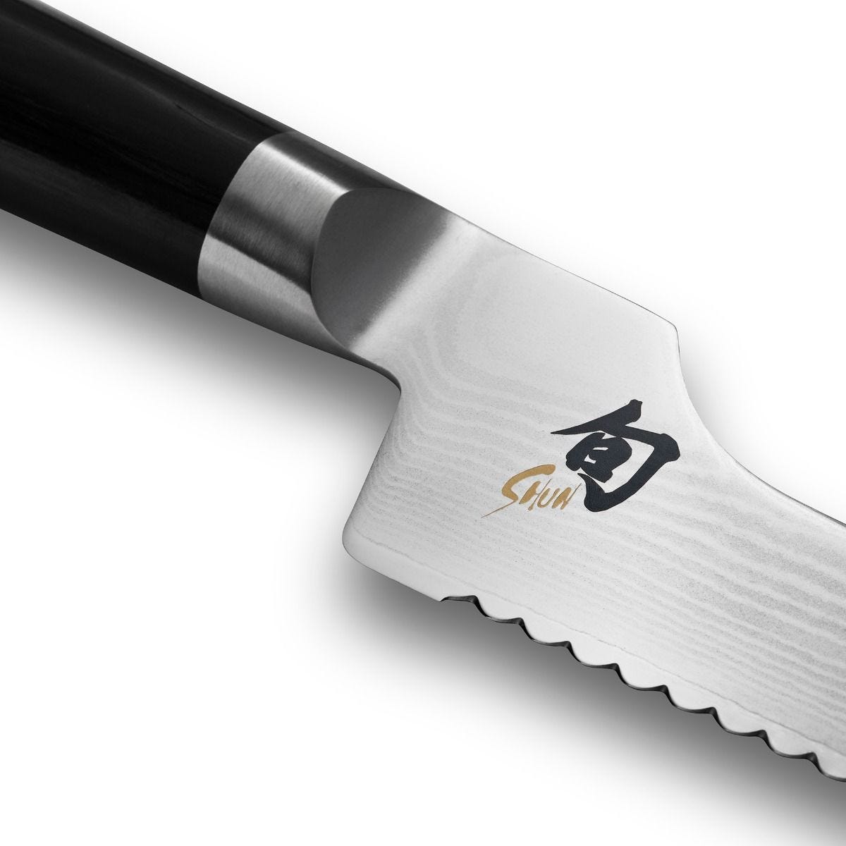 Shun Classic 8.25" Offset Bread Knife — Ebony