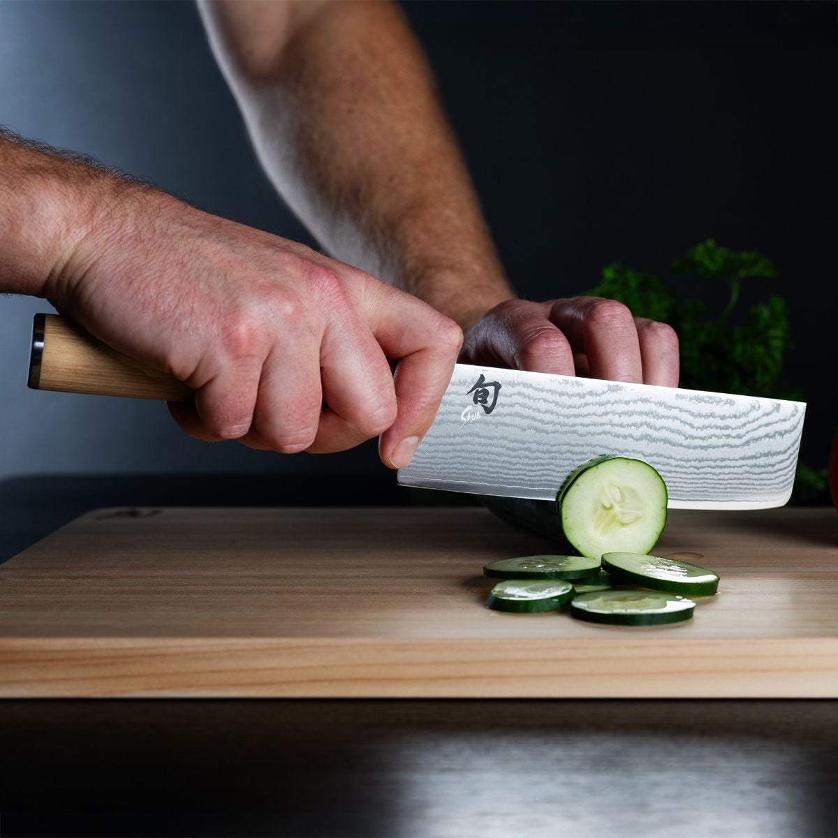 Shun Classic Blonde 6.5" Nakiri — Blonde