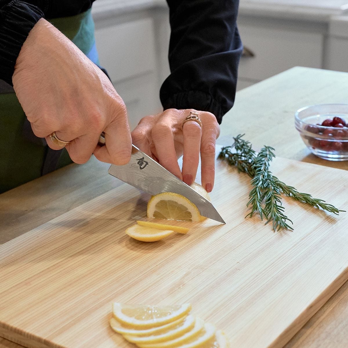 Shun Classic 4.5" Asian Multi–Prep Knife — Ebony