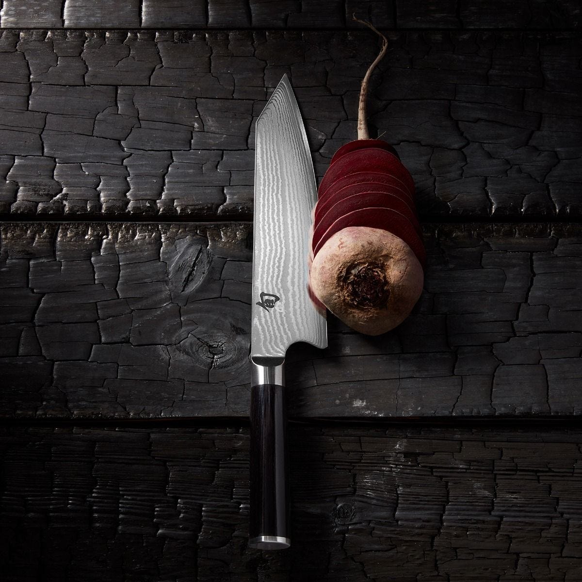 Shun Classic Blonde 8" Kiritsuke — Ebony
