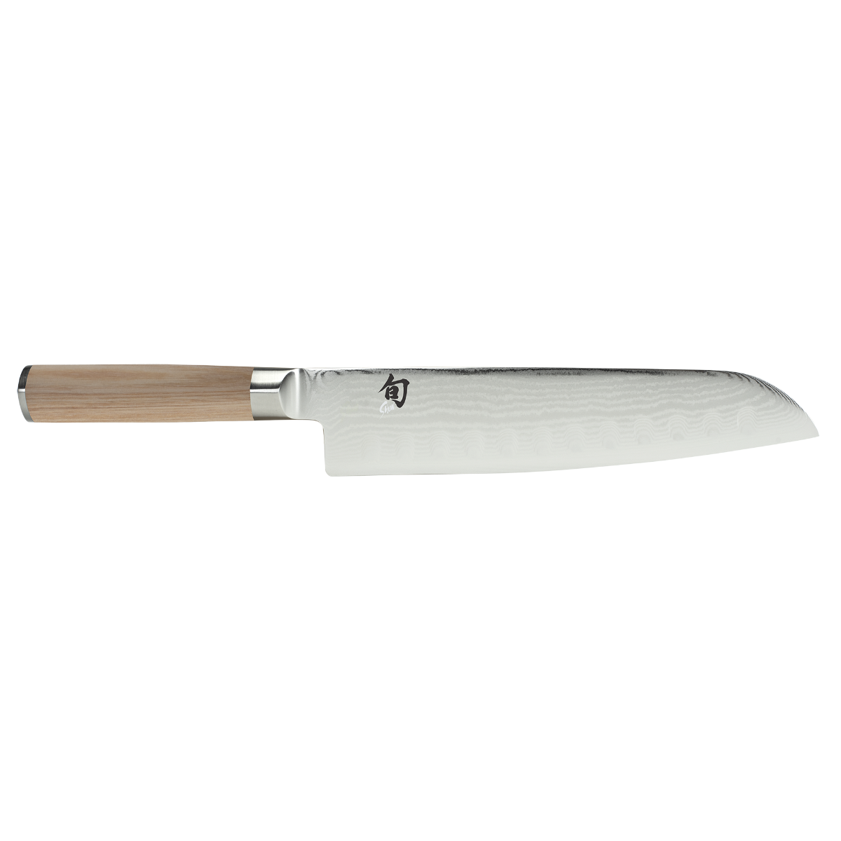 Shun Classic Blonde 8.5" Hollow Ground Santoku — Blonde