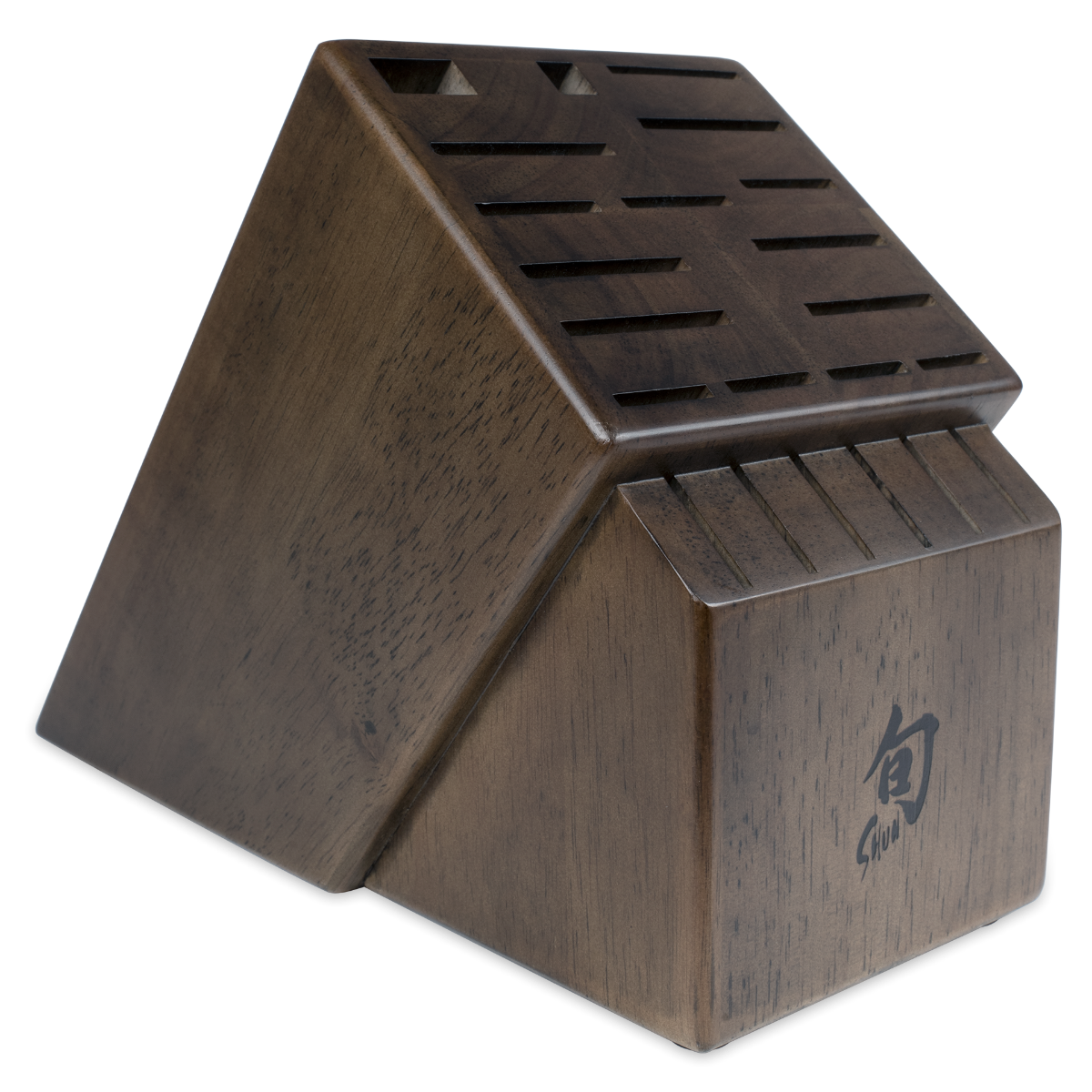Shun 22–Slot Block (Dark) — Black