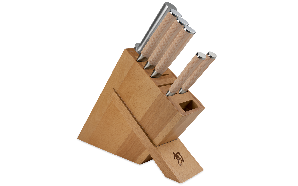 Shun Classic Blonde 7-Piece Block Set — Blonde