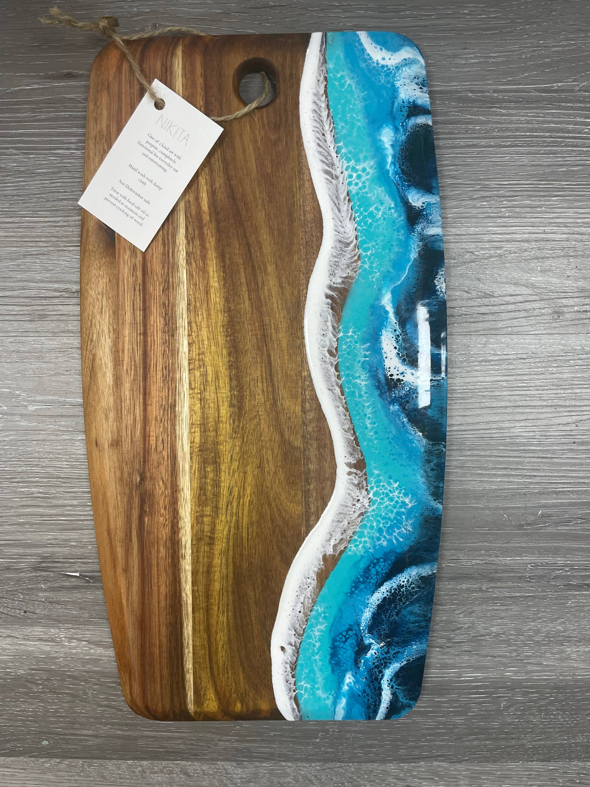 Shoreline Medium Acacia Rectangle Cheese Board