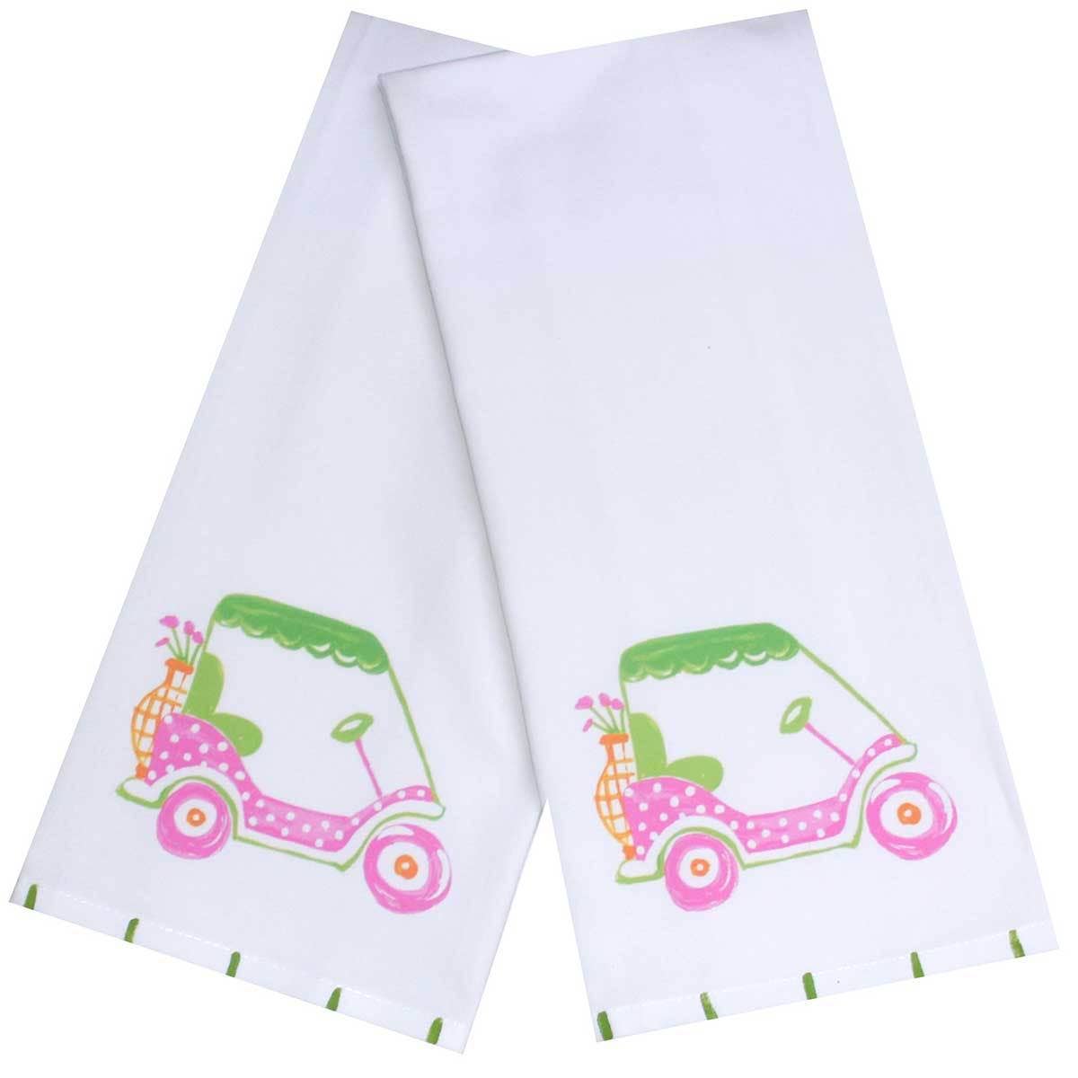 Golf Cart Tea Towel